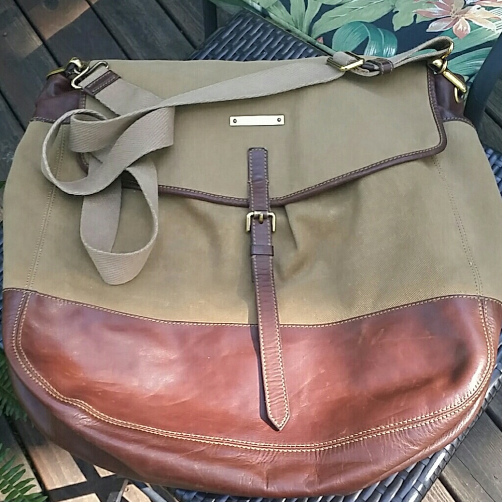Burberry Prorsum very large canvas bag.